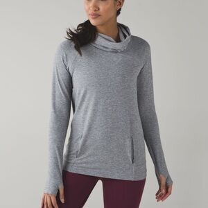 LULULEMON Make A Move Long Sleeve Funnel Neck Pullover